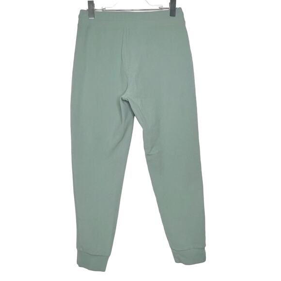 MARC NEW YORK by ANDREW MARC Ribbed Midweight Jogger Pants Mid Rise Green Size M - Picture 7 of 13